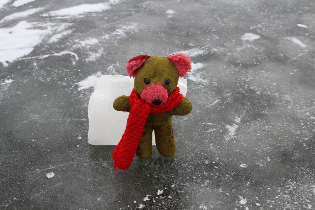  Walking on the frozen lake